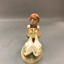Load image into Gallery viewer, Goebel Hummel Goose Girl Figurine (As Is) (4in)
