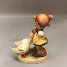Load image into Gallery viewer, Goebel Hummel Goose Girl Figurine (As Is) (4in)
