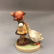 Load image into Gallery viewer, Goebel Hummel Goose Girl Figurine (As Is) (4in)
