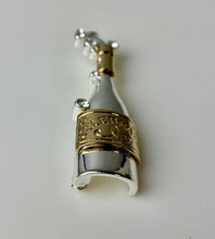 Load image into Gallery viewer, Carolee Limited Edition Celebrate Crystal Bubble Champagne Bottle Brooch Pin (2.5&quot;)
