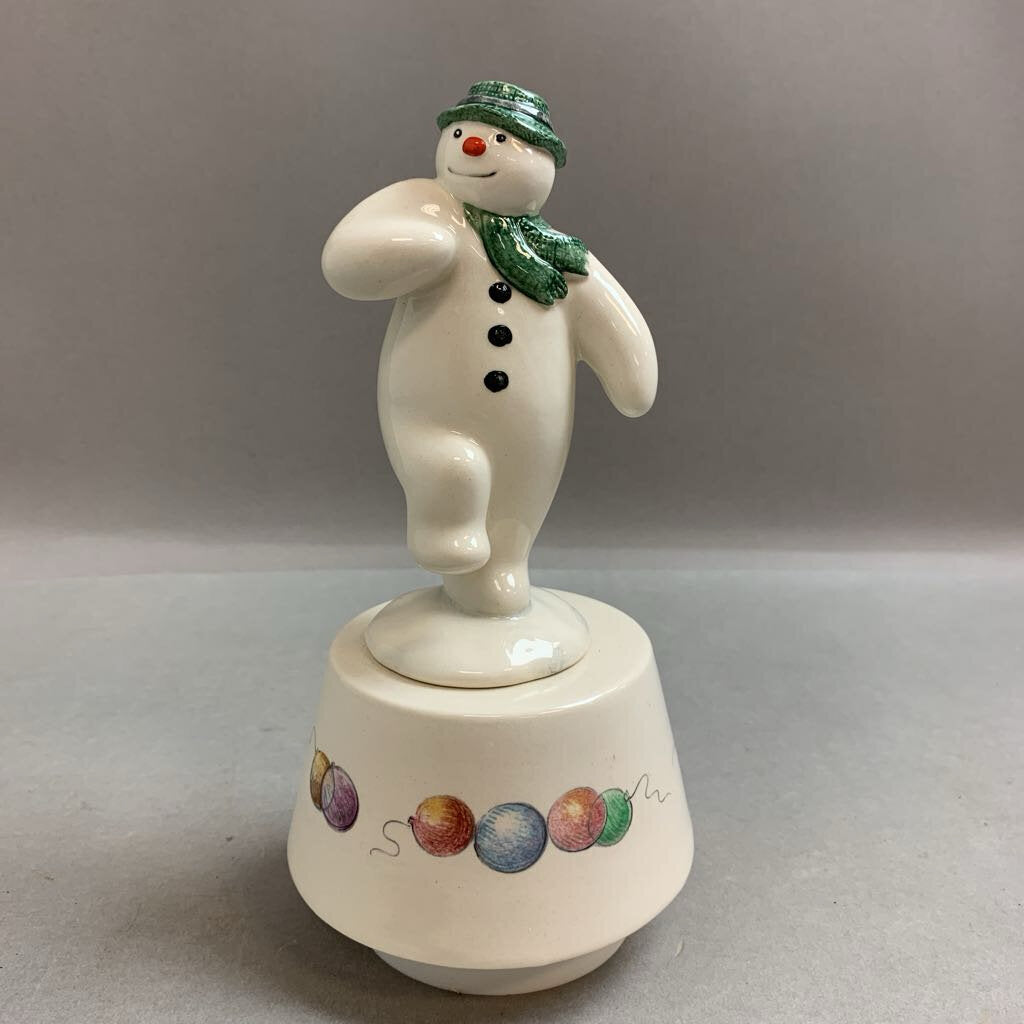Snowman Magic Music Box Royal Doulton (8.5in)