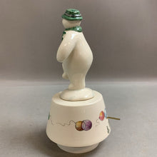 Load image into Gallery viewer, Snowman Magic Music Box Royal Doulton (8.5in)
