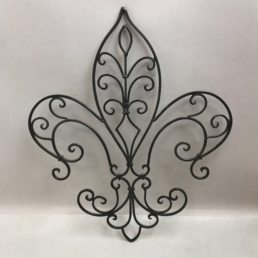 Fleur de Lis Wall Art (~20x16)