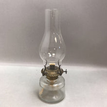Load image into Gallery viewer, Vintage Glass Oil Lamp (10in)
