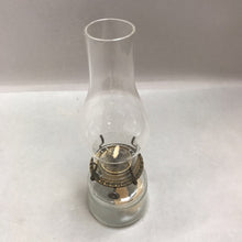 Load image into Gallery viewer, Vintage Glass Oil Lamp (10in)
