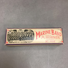 Load image into Gallery viewer, Vintage M. Hohner Marine Band Harmonica No. 1896 Key Of C Made in Germany w/ Box
