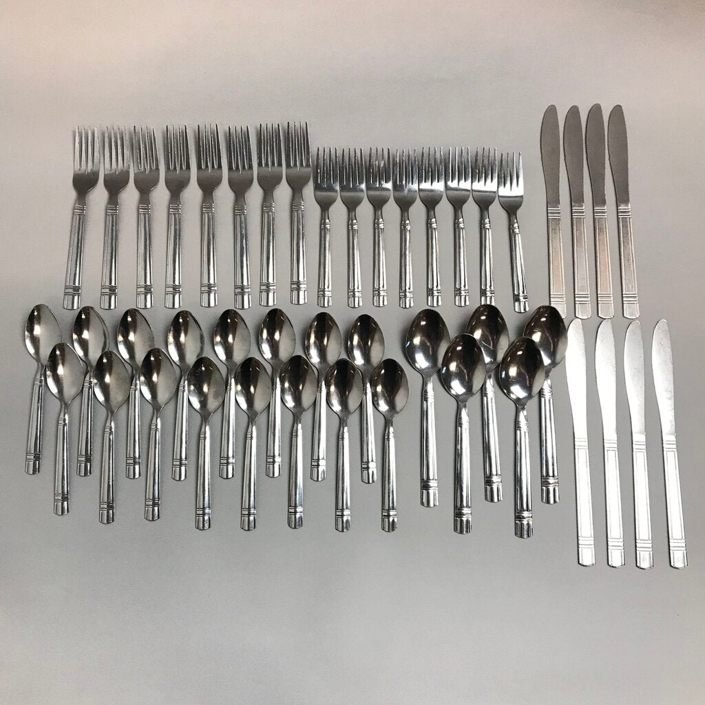 Stainless Steel Flatware Set (45pc)