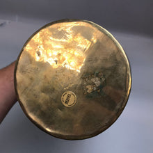 Load image into Gallery viewer, Hammered Brass Vase (11&quot;)
