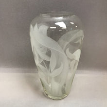Load image into Gallery viewer, Franz Grosz Etched Glass Vase (10.5&quot;)
