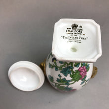 Load image into Gallery viewer, Coalport England Indian Tree Lidded Urn with Gold Trim
