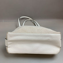 Load image into Gallery viewer, Silver Beige Purse with White Straps
