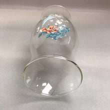 Load image into Gallery viewer, Vintage Hand Painted Hurricane Glass Globe Chimney (11&quot;)
