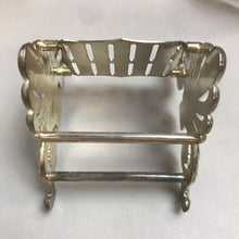 Load image into Gallery viewer, Silverplate Buffet Caddy 3 Piece Set each set Holds Service for 12 (4&quot;)
