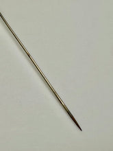 Load image into Gallery viewer, Antique Victorian Monogrammed Signet Butterfly Hat Stick Pin (9&quot;)
