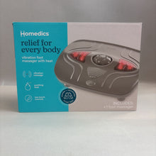 Load image into Gallery viewer, NIB Homedics Vibration Foot Massager With Heat (15x11)
