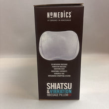 Load image into Gallery viewer, NIB Homedics Shiatsu With Vibration Massage Pillow (10x15)
