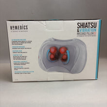 Load image into Gallery viewer, NIB Homedics Shiatsu With Vibration Massage Pillow (10x15)
