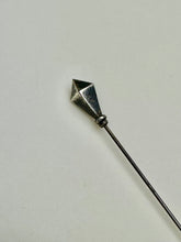 Load image into Gallery viewer, Antique Victorian Sterling Hat Stick Pin (6&quot;)
