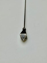 Load image into Gallery viewer, Antique Victorian Sterling Hat Stick Pin (6")
