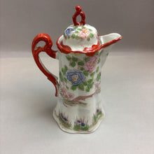 Load image into Gallery viewer, 10" Vintage Japanese Kutani Geisha Girl China Chocolate Pot

