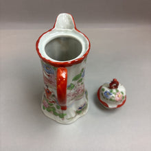 Load image into Gallery viewer, 10&quot; Vintage Japanese Kutani Geisha Girl China Chocolate Pot
