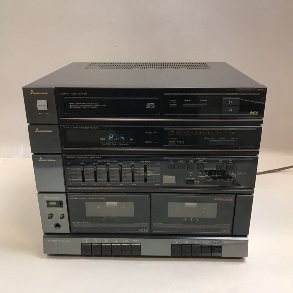 Mitsubishi CD Receiver DA-60R (12x14x12) (As-Is)