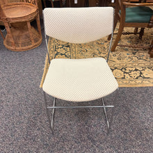 Load image into Gallery viewer, Chrome Frame / Upholstered Chair (30x19x22)
