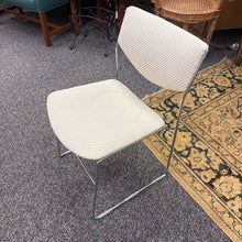 Load image into Gallery viewer, Chrome Frame / Upholstered Chair (30x19x22)
