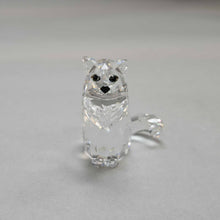 Load image into Gallery viewer, Swarovski Crystal Figurine - Sitting Cat #7634 (1.75&quot;)
