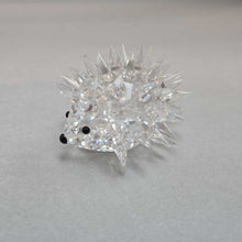 Load image into Gallery viewer, Swarovski Crystal Figurine - Hedgehog #7630 (~1.5x2.25x1.75) (As-Is)
