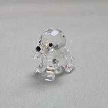 Load image into Gallery viewer, Swarovski Crystal Figurine - Sitting Beagle #7619 (1.125x1.5x1.75)
