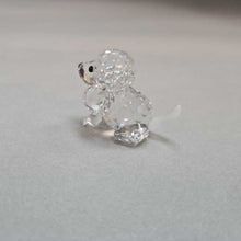Load image into Gallery viewer, Swarovski Crystal Figurine - Sitting Beagle #7619 (1.125x1.5x1.75)
