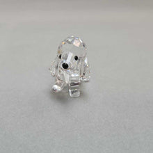 Load image into Gallery viewer, Swarovski Crystal Figurine - Sitting Beagle #7619 (1.125x1.5x1.75)

