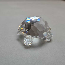 Load image into Gallery viewer, Swarovski Crystal Figurine - Turtle (~1.125x2.25x1.625)
