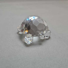 Load image into Gallery viewer, Swarovski Crystal Figurine - Turtle (~1.125x2.25x1.625)
