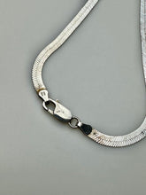 Load image into Gallery viewer, Liberty Sterling Howling Wolf Pendant on 24&quot; Flat Chain
