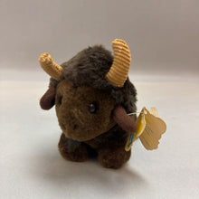 Load image into Gallery viewer, Dakin Stuffed Plush Mini Buffalo 1983 (5&quot; Tall)
