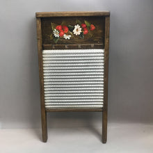 Load image into Gallery viewer, National Washboard Co., Washboard #901 w/ Painted Strawberry Scene (24x12.5x1)
