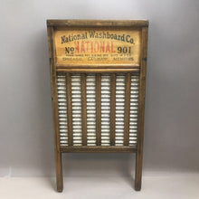 Load image into Gallery viewer, National Washboard Co., Washboard #901 w/ Painted Strawberry Scene (24x12.5x1)
