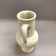 Load image into Gallery viewer, White Pottery Pitcher Vase (12&quot;)
