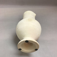 Load image into Gallery viewer, White Pottery Pitcher Vase (12&quot;)
