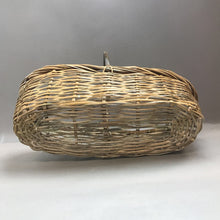 Load image into Gallery viewer, Vintage Oval Handled Gathering Basket (7x21x10)
