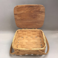 Load image into Gallery viewer, Vintage Picnic Basket with Handles (5x13x12)
