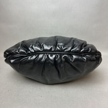 Load image into Gallery viewer, Vintage Black Faux Leather Crossbody Purse (9x12x2")
