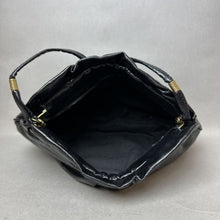 Load image into Gallery viewer, Vintage Black Faux Leather Crossbody Purse (9x12x2&quot;)
