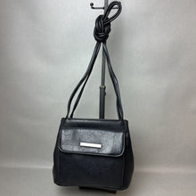 Load image into Gallery viewer, Vintage Black Leather Mini Bag Purse w/ Wallet (7x8x3&quot;
