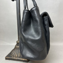 Load image into Gallery viewer, Vintage Black Leather Mini Bag Purse w/ Wallet (7x8x3&quot;
