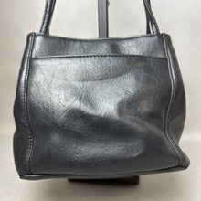 Load image into Gallery viewer, Vintage Black Leather Mini Bag Purse w/ Wallet (7x8x3&quot;
