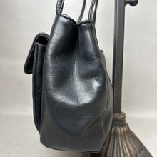 Load image into Gallery viewer, Vintage Black Leather Mini Bag Purse w/ Wallet (7x8x3&quot;
