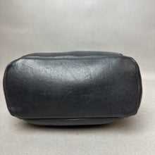 Load image into Gallery viewer, Vintage Black Leather Mini Bag Purse w/ Wallet (7x8x3&quot;
